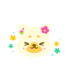 柴犬・花・漢字・和（個別スタンプ：2）