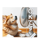 夏バテ犬♡わんわん（個別スタンプ：2）
