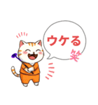 【グランドゴルフの仲間たち】ニャンコver.（個別スタンプ：19）