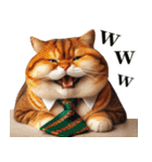 お父さん猫（個別スタンプ：13）