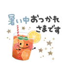 ＊夏＊シンプル＊ずっと使える＊スタンプ＊（個別スタンプ：12）