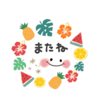 ＊夏＊シンプル＊ずっと使える＊スタンプ＊（個別スタンプ：22）