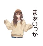 マイペース女子★おうち映画鑑賞（個別スタンプ：22）