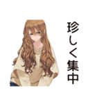 マイペース女子★おうち映画鑑賞（個別スタンプ：28）