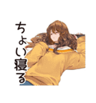 マイペース女子★おうち映画鑑賞（個別スタンプ：29）