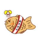 喜怒哀楽たい焼き屋さん たすきver.（個別スタンプ：1）
