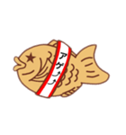 喜怒哀楽たい焼き屋さん たすきver.（個別スタンプ：16）