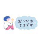 【省スペース】ネコかぶりちゃん、家族と♪（個別スタンプ：11）