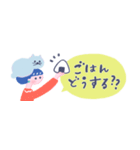 【省スペース】ネコかぶりちゃん、家族と♪（個別スタンプ：21）