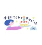 【省スペース】ネコかぶりちゃん、家族と♪（個別スタンプ：40）