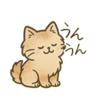 もふもふねこスタンプ（個別スタンプ：13）