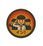 マンホール好きのためのマンホールスタンプ（個別スタンプ：26）