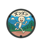 マンホール好きのためのマンホールスタンプ（個別スタンプ：31）