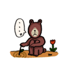 クマチョスの日常。（個別スタンプ：13）