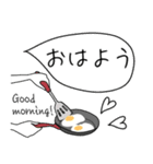 みんなの姉御！シンプルスタイル大人の夏（個別スタンプ：3）