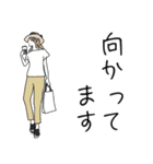 みんなの姉御！シンプルスタイル大人の夏（個別スタンプ：26）