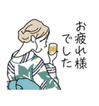 みんなの姉御！シンプルスタイル大人の夏（個別スタンプ：29）