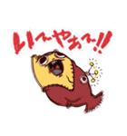 かんたんマーモット～夏～（個別スタンプ：3）