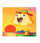 かんたんマーモット～夏～（個別スタンプ：25）