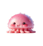 ピンククラゲがぼーっとしてる（個別スタンプ：26）