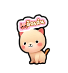 小さな猫が旅行します（個別スタンプ：5）