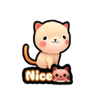 小さな猫が旅行します（個別スタンプ：21）