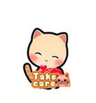 小さな猫が旅行します（個別スタンプ：38）
