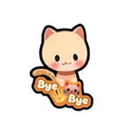 小さな猫が旅行します（個別スタンプ：39）