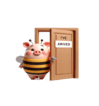 食べすぎハニーブタスタンプ（個別スタンプ：7）