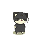 シバかりの日常スタンプ(黒柴ver.)（個別スタンプ：5）