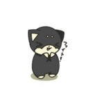 シバかりの日常スタンプ(黒柴ver.)（個別スタンプ：9）