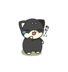 シバかりの日常スタンプ(黒柴ver.)（個別スタンプ：11）