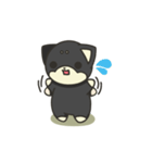 シバかりの日常スタンプ(黒柴ver.)（個別スタンプ：26）