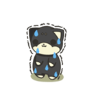 シバかりの日常スタンプ(黒柴ver.)（個別スタンプ：35）
