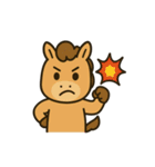 2026年★ゆるっと干支ウマたち（個別スタンプ：14）