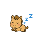 2026年★ゆるっと干支ウマたち（個別スタンプ：16）