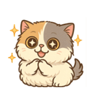 エキゾチックにかわいい猫スタンプ（個別スタンプ：6）