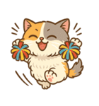 エキゾチックにかわいい猫スタンプ（個別スタンプ：9）