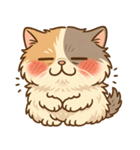 エキゾチックにかわいい猫スタンプ（個別スタンプ：35）