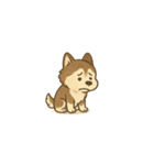ポムスキー:犬の夏休み（個別スタンプ：1）