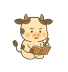 牛ベビーの生活 (漢字) Ver4（個別スタンプ：37）