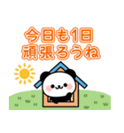 とびだす！毎日連絡パンダちゃんスタンプ（個別スタンプ：8）