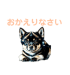 黒柴ちゃん、のんびり日和（個別スタンプ：19）