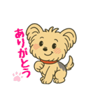 ぽっちゃりヨーキースタンプ（個別スタンプ：6）