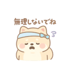 癒しのもちふわ豆柴スタンプ（個別スタンプ：6）
