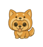チワワちゃんの日常《着ぐるみ》（個別スタンプ：3）