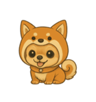 チワワちゃんの日常《着ぐるみ》（個別スタンプ：5）