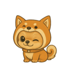 チワワちゃんの日常《着ぐるみ》（個別スタンプ：8）