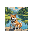 柴犬の日常12（個別スタンプ：17）