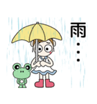 おちゃめの毎日使える♡梅雨から夏の気持ち（個別スタンプ：6）